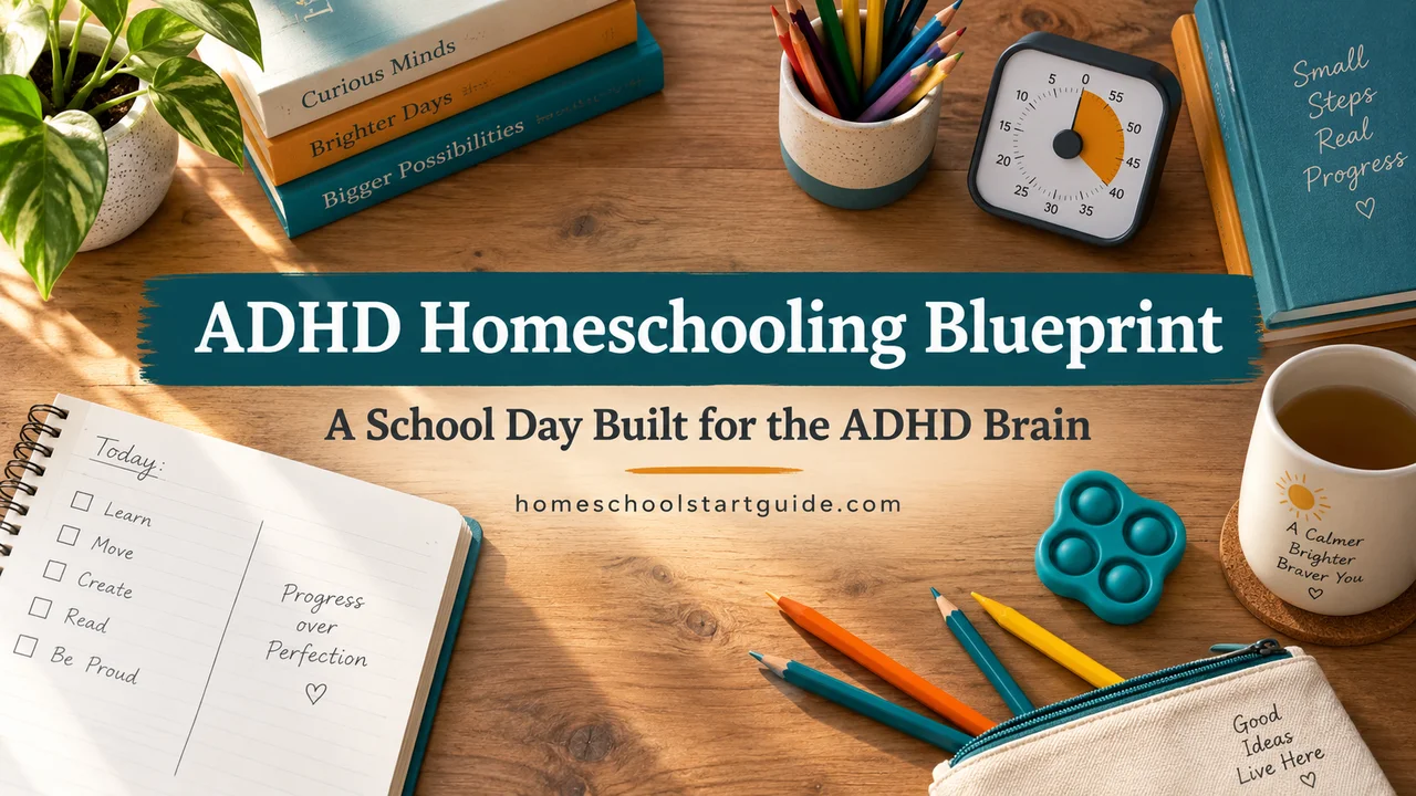 ADHD Homeschooling Blueprint — A School Day Built for the ADHD Brain