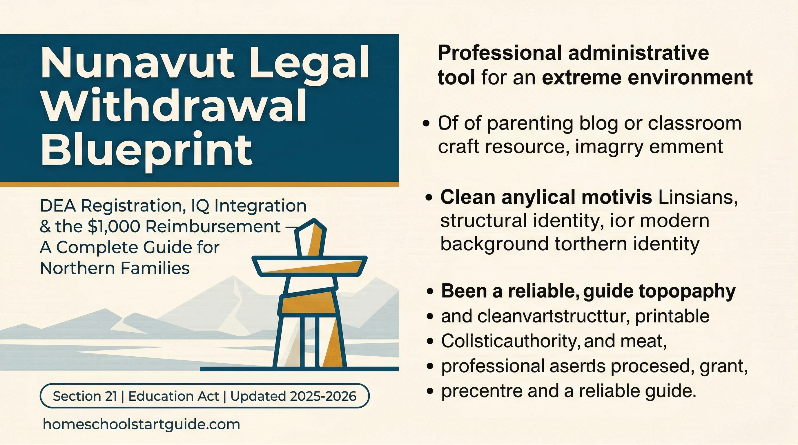 Nunavut Legal Withdrawal Blueprint — Your Complete Guide to Legally Withdrawing from School to Homeschool in Nunavut