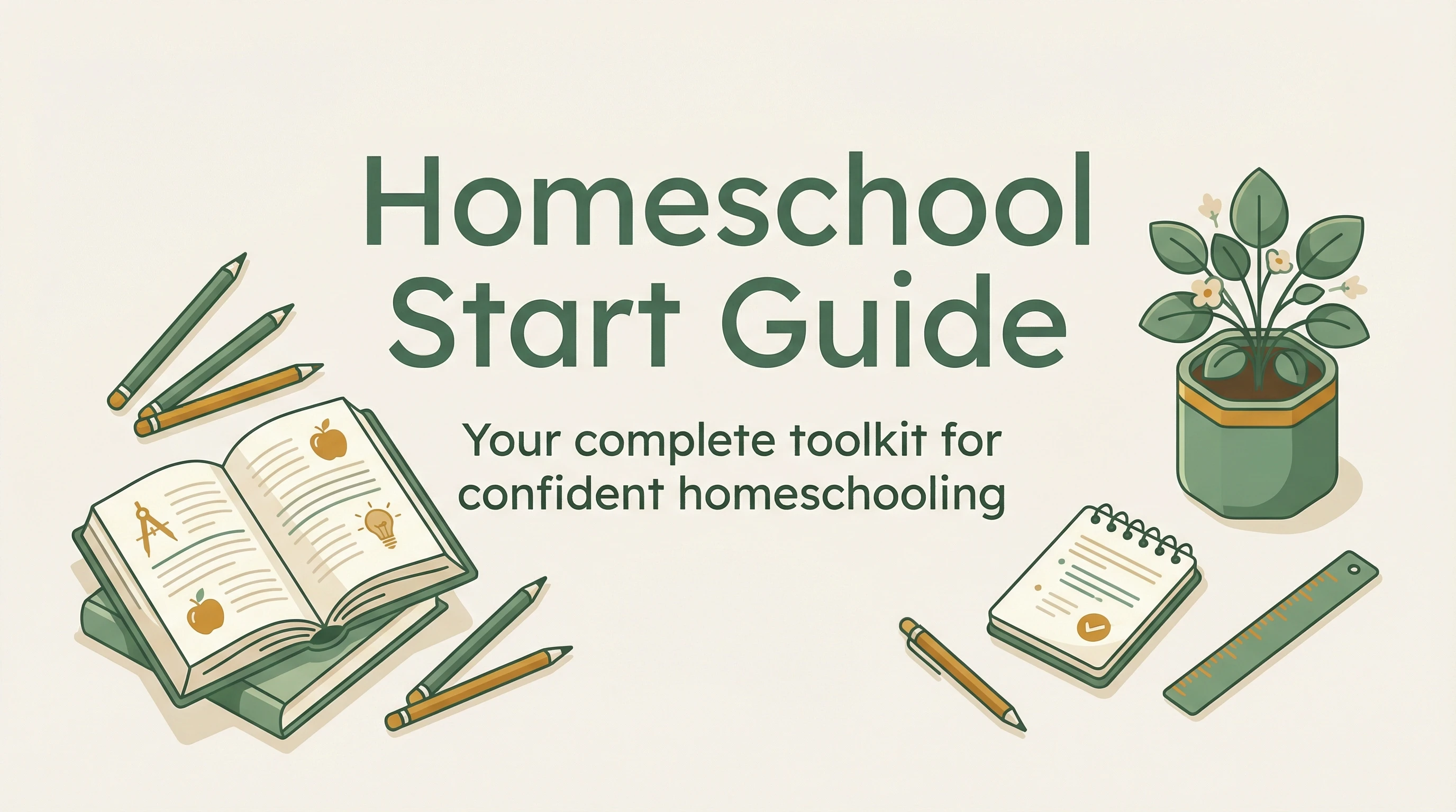 a guide to your first homeschool year – tutor... Homeschool Start Guide — Practical Toolkits for Confident Homeschooling ...