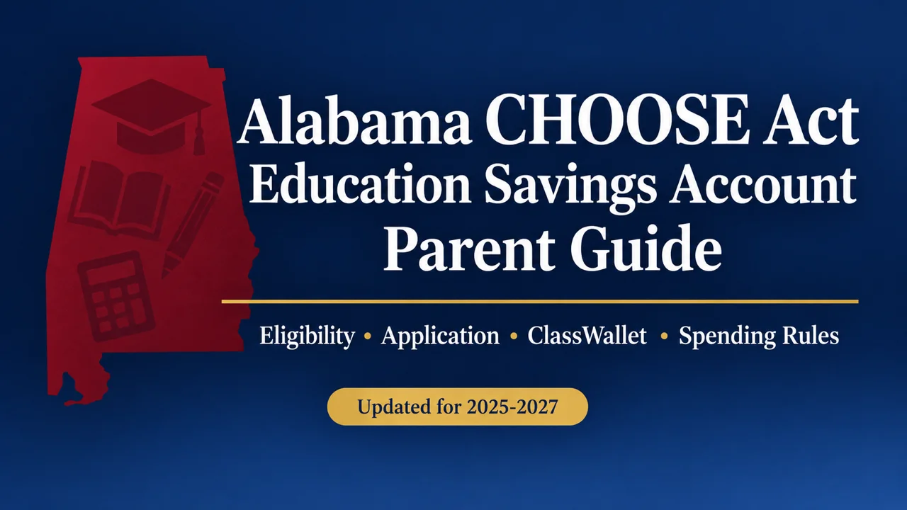 Alabama CHOOSE Act ESA Guide — Spend Every Dollar Without Rejections