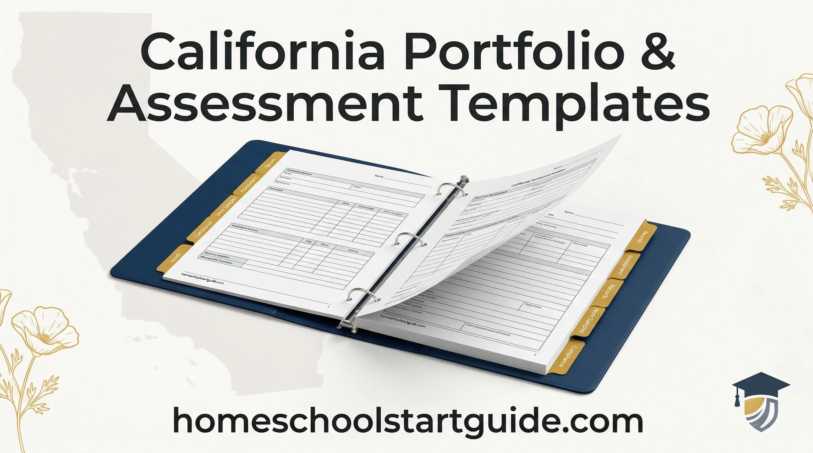 California Portfolio & Assessment Templates — The Complete Record-Keeping System for California Homeschool Law