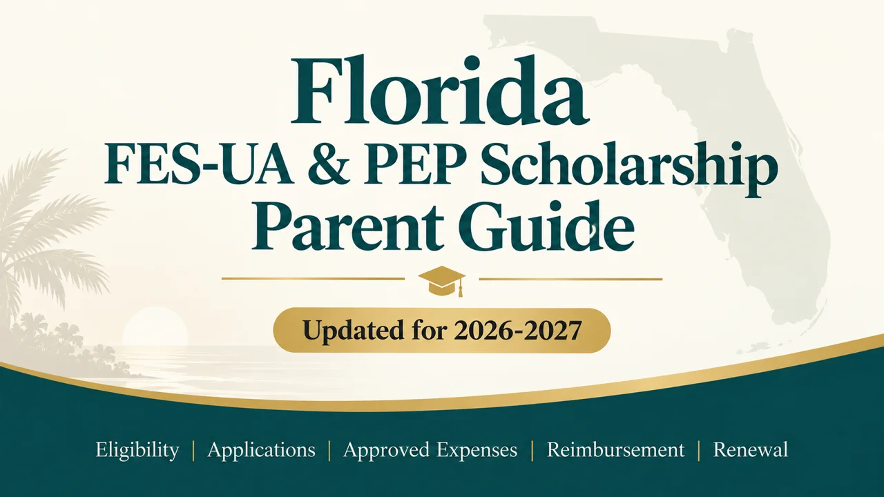 Florida FES-UA & PEP Scholarship Guide — Get the Money, Keep Control