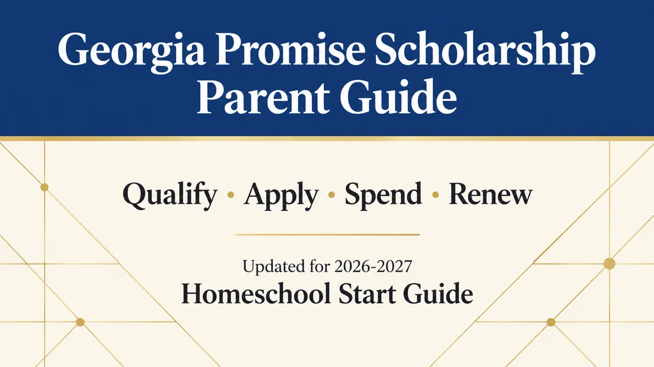 Georgia Promise Scholarship Guide — Qualify, Apply, Spend
