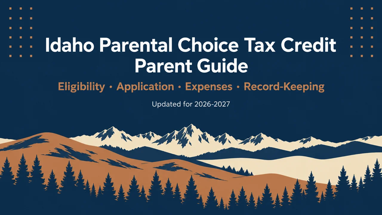 Idaho Parental Choice Tax Credit Guide — Claim Up to $5,000 Per Child
