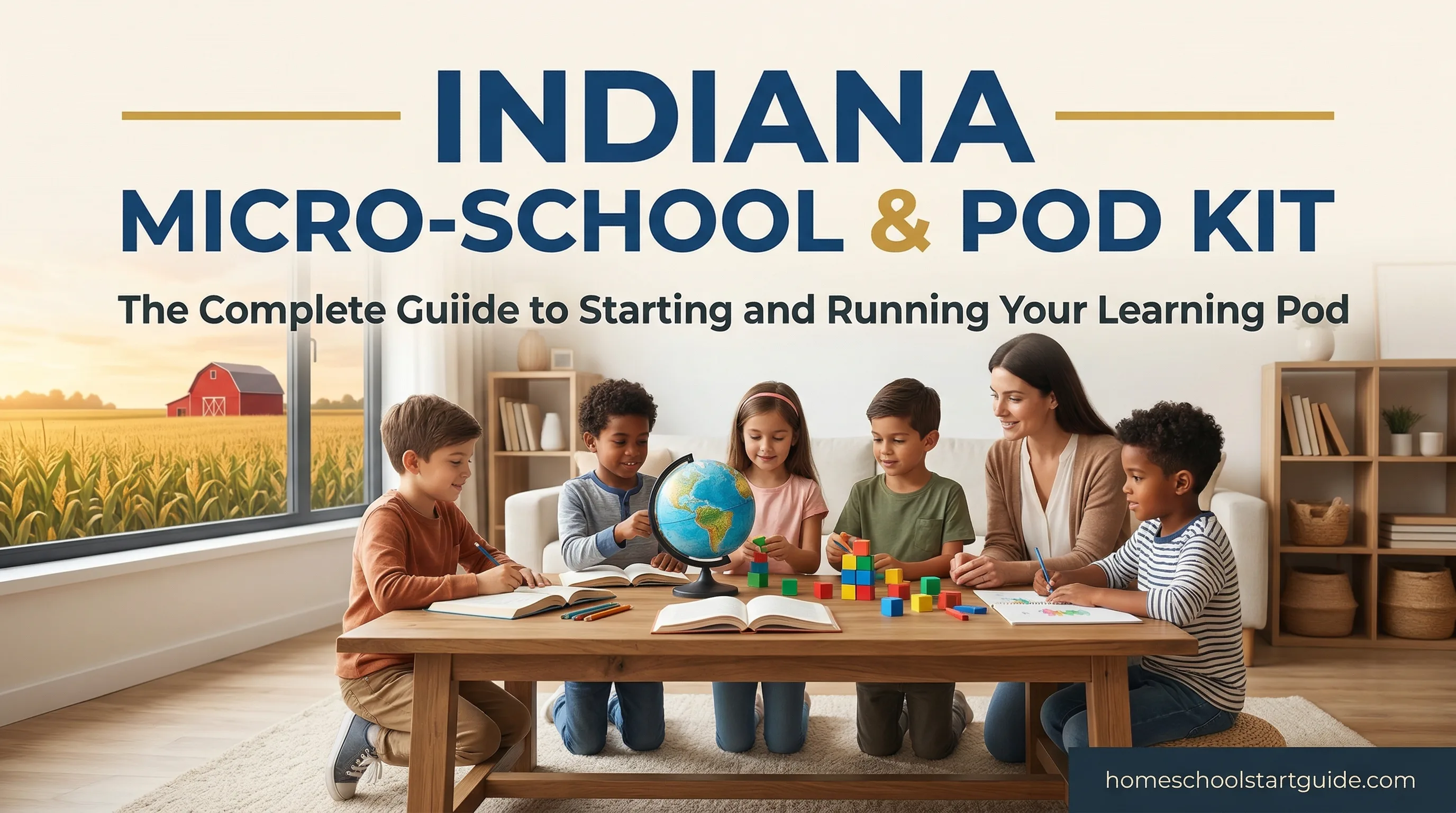 Indiana Micro-School & Pod Kit — The Complete Blueprint to Start, Run, and Fund a Learning Pod in Indiana