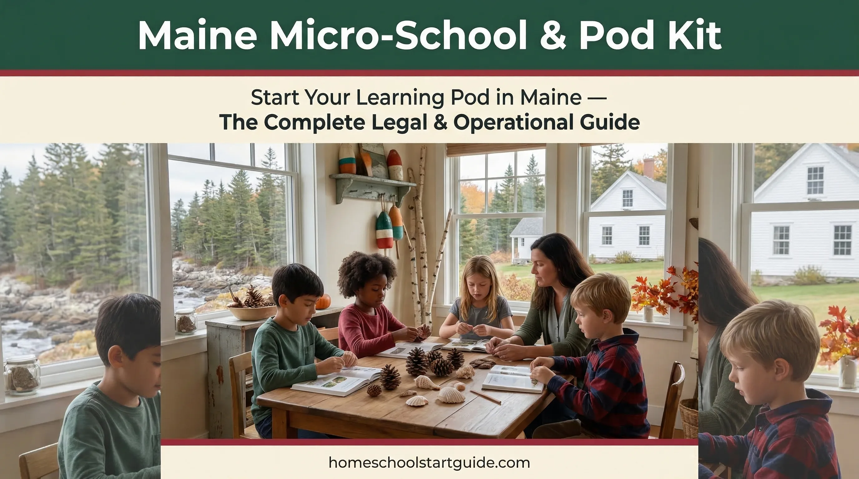Maine Micro-School & Pod Kit — The Complete Blueprint to Start, Run, and Legally Structure a Learning Pod in Maine