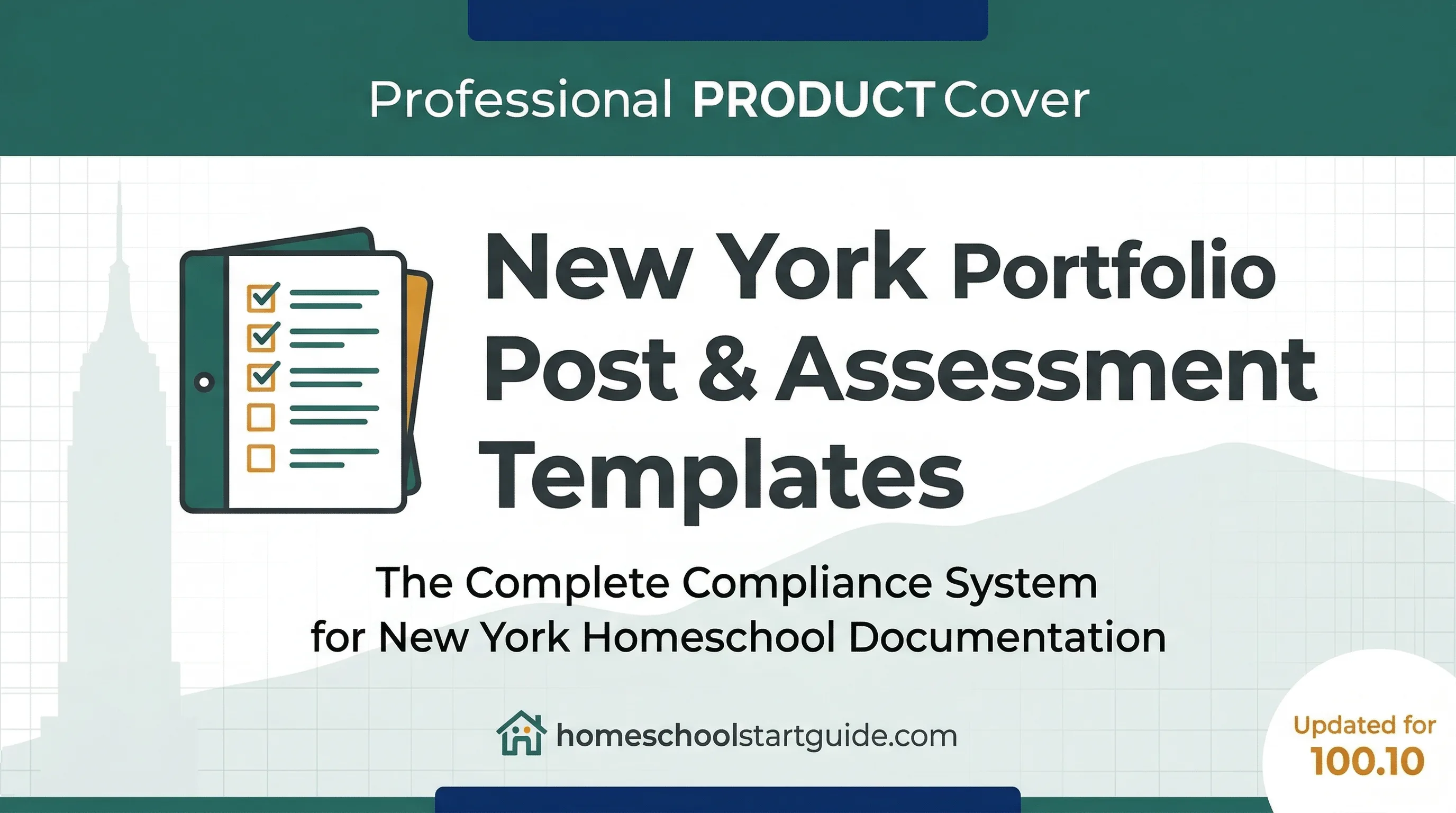 New York Homeschool Portfolio & Assessment Templates