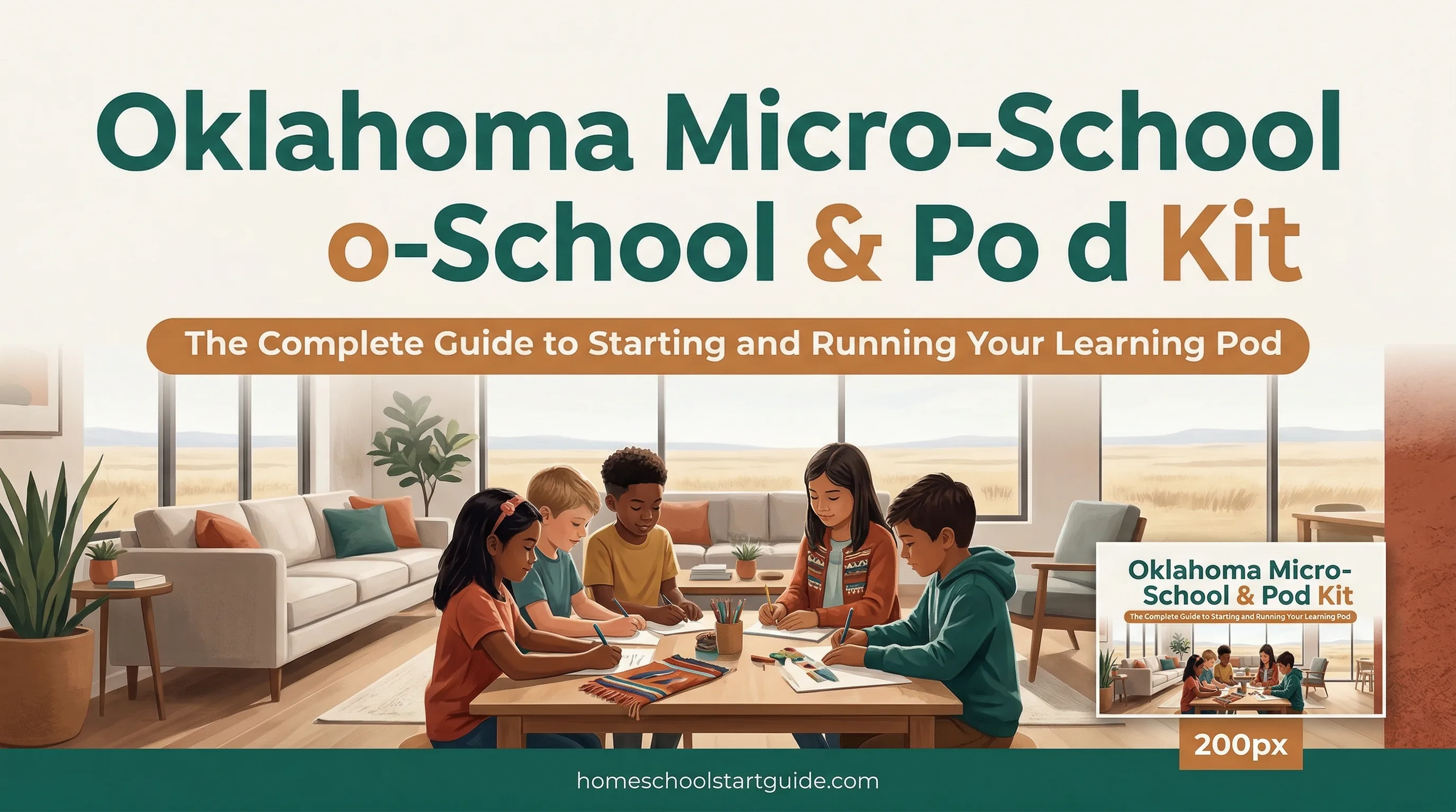 Oklahoma Micro-School & Pod Kit — The Complete Blueprint to Start, Run, and Fund a Learning Pod in Oklahoma