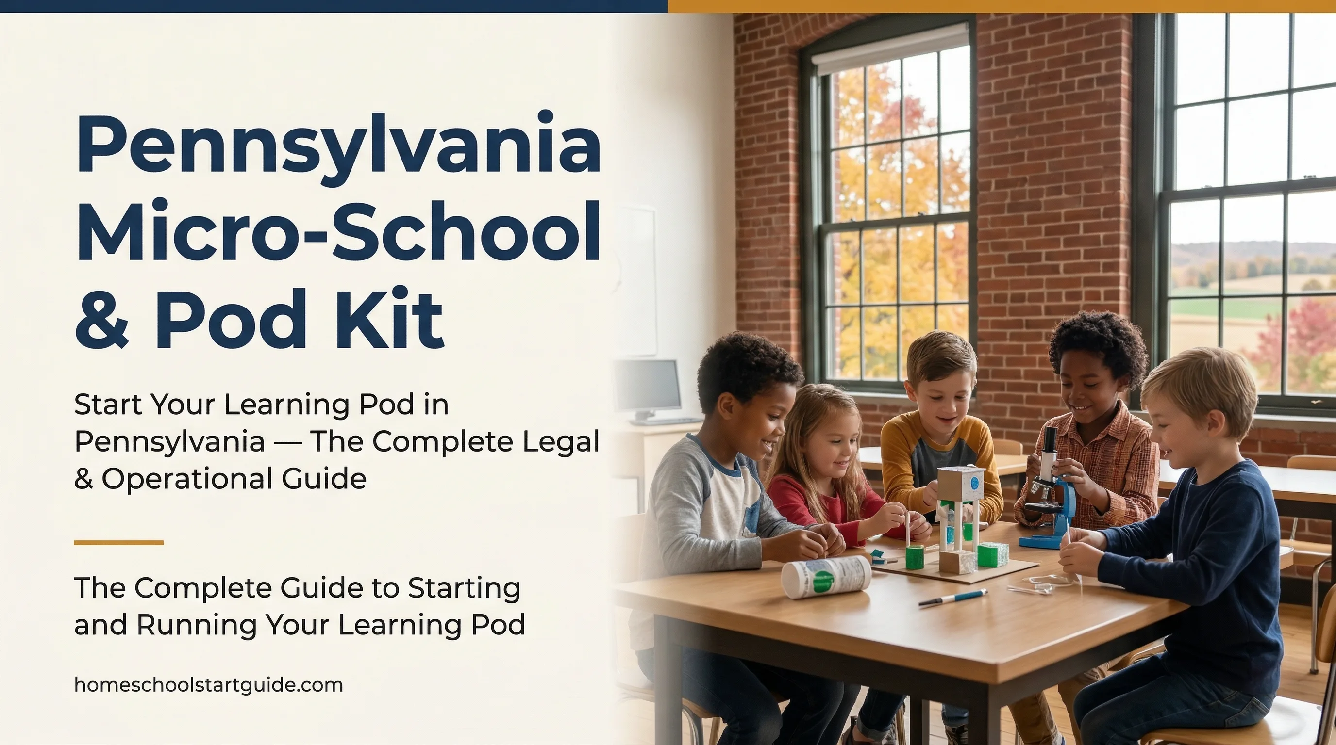Pennsylvania Micro-School & Pod Kit — The Complete Blueprint to Start, Run, and Fund a Learning Pod in the Commonwealth