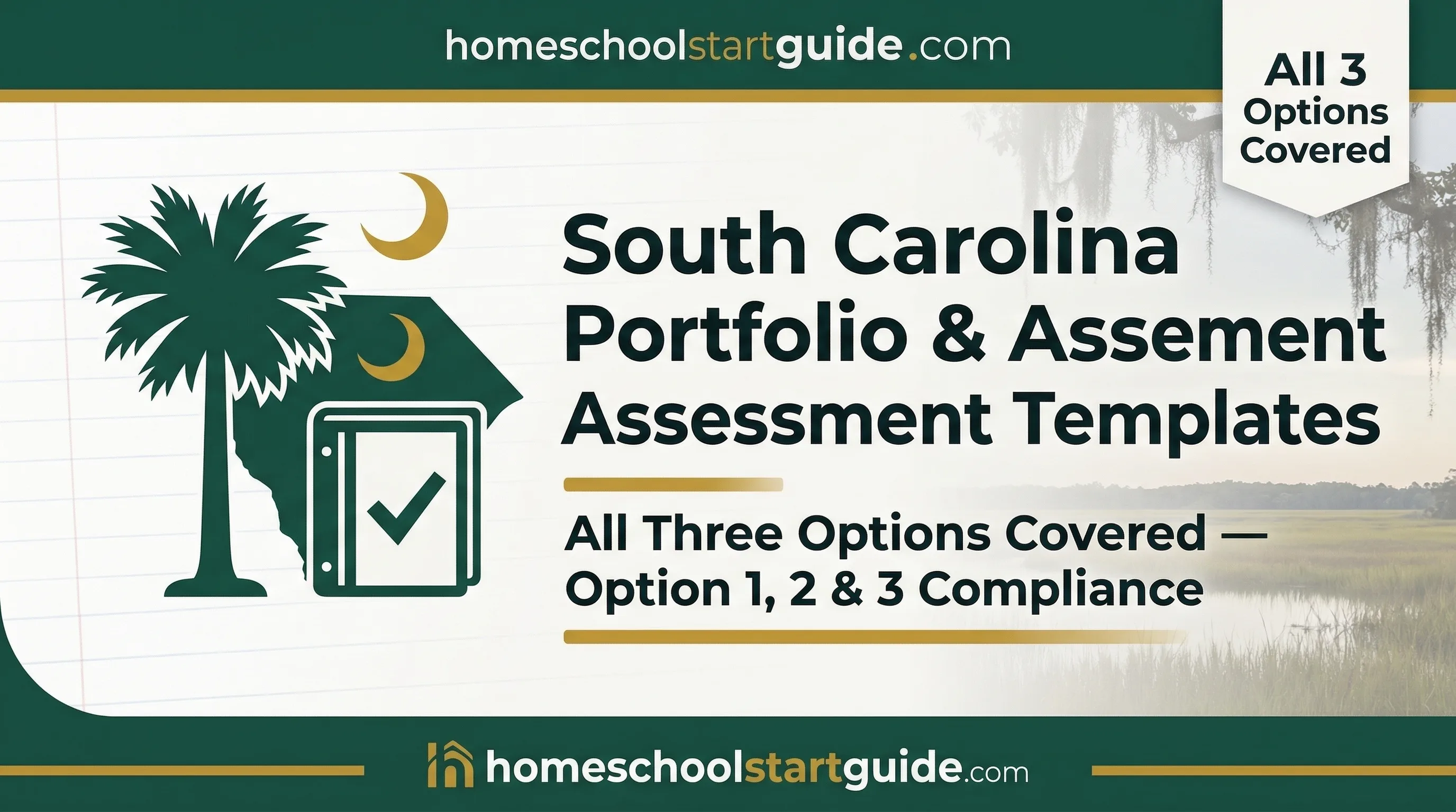 South Carolina Homeschool Portfolio & Assessment Templates