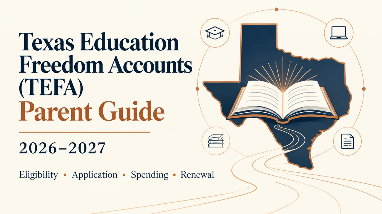Texas TEFA Parent Guide — Navigate the $1B Education Freedom Accounts