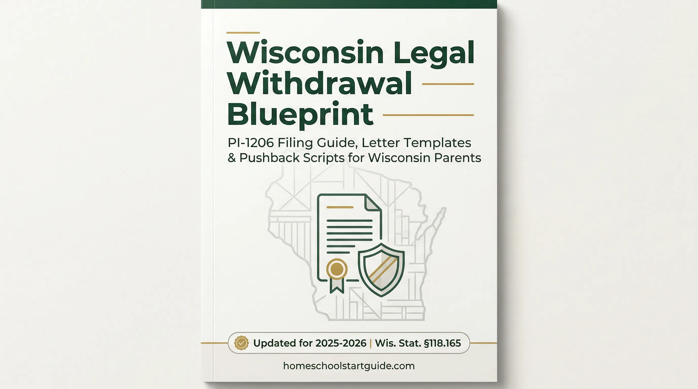 Wisconsin Legal Withdrawal Blueprint — Your Complete Guide to Legally Withdrawing from School to Homeschool in Wisconsin
